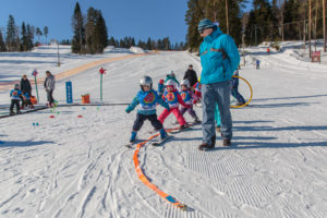 Набор детей в горнолыжную школу