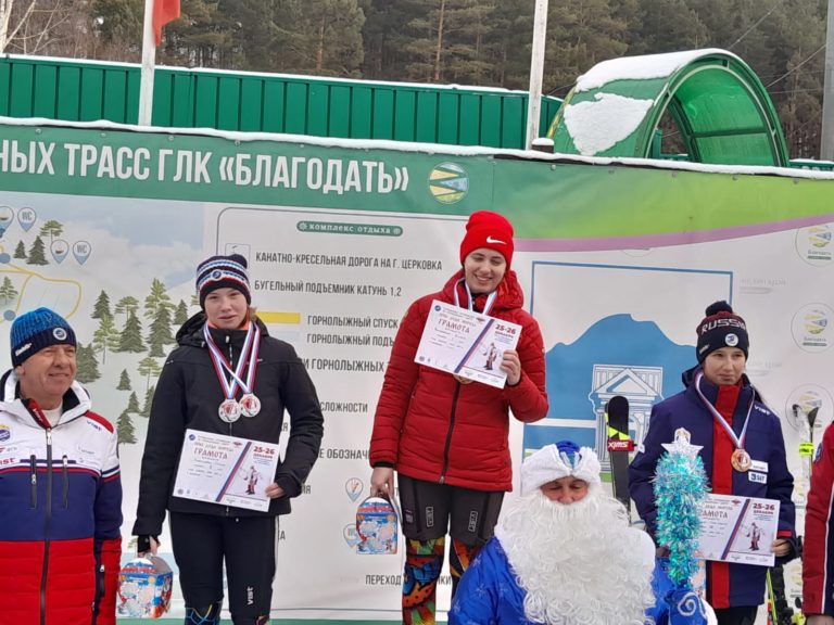 Read more about the article Региональные соревнования по горнолыжному спорту  «На приз Деда Мороза». г. Белокуриха